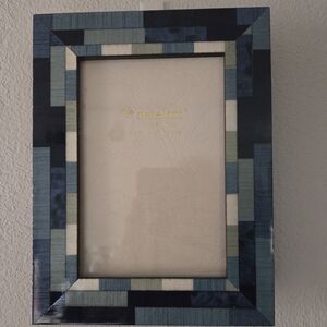 Blue Mosaic Photo Frame, Italy, by Natalini 4X6" Photo Size